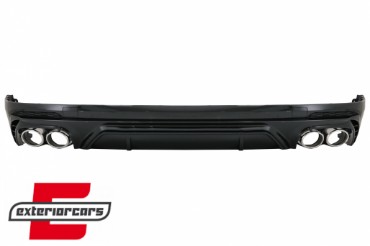 Difuzor zraka & nastavci auspuha SQ5 dizajn (chrome) / Audi Q5 SUV FY S-Line (2018-2020), RDAUQ5FYSQ5S
