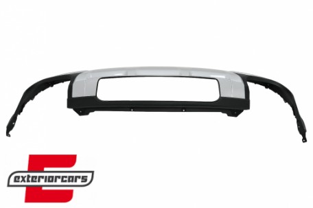 Difuzor zraka & nastavci auspuha SQ7 dizajn (chrome) / Audi Q7 SUV 4M Facelift (2020-2023), RDAUQ74MFS