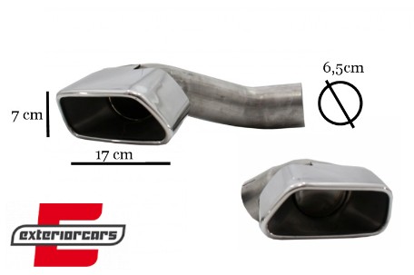 Difuzor zraka & nastavci auspuha V8 M paket dizajn, RDBMX5F15MT