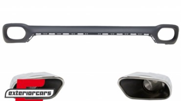 Difuzor zraka & nastavci auspuha V8 M paket dizajn / BMW X6 F16 (2014-2019), RDBMX6F16
