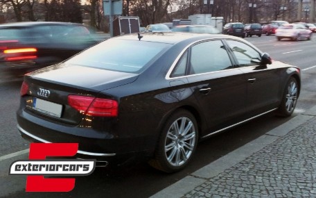 Difuzor zraka & nastavci auspuha W12 dizajn / Audi A8 D4 (2010-2014), RDAUA8D4W12