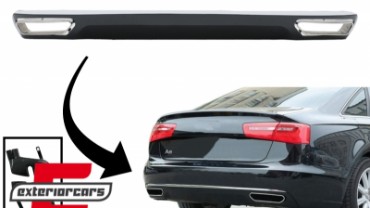 Difuzor zraka & nastavci auspuha W12 Facelift dizajn / Audi A6 4G (2010-2014), 41465