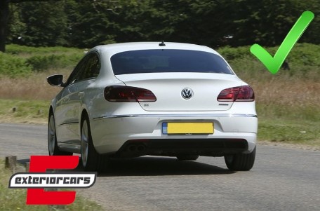 Difuzor zraka R-line dizajn (piano crna) / VW Passat CC (2012-2017), RDVWPACCRL