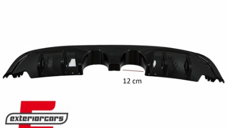 Difuzor zraka R20 look (piano crna) / VW Golf 6 VI (2008-2012), 39830