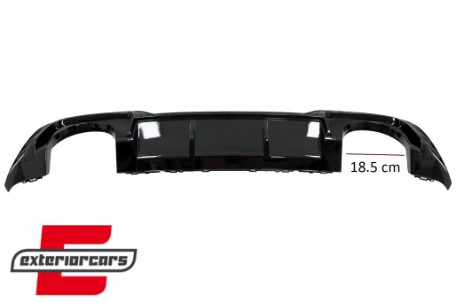 Difuzor zraka RS3 dizajn (piano crna)  / Audi A3 8V Facelift (2016-2019) Hatchback Sportback, RDAUA38VFRS3HB