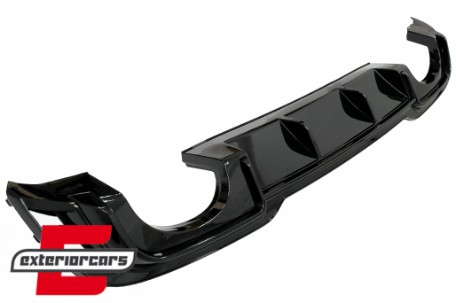 Difuzor zraka RS3 dizajn (piano crna)  / Audi A3 8V Facelift (2016-2019) Hatchback Sportback, RDAUA38VFRS3HB