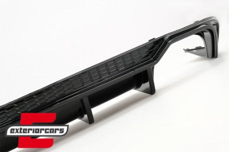Difuzor zraka RS5 dizajn (piano crna) / Audi A5 F5 S-Line (2017-2019), RDAUA5F5RSL