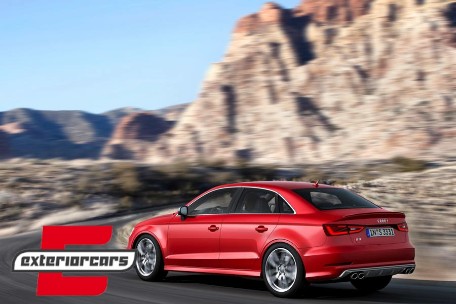Difuzor zraka S3 dizajn / Audi A3 8V limuzina (2012-2015), RDAUA38VS