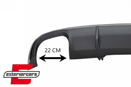 Difuzor zraka S4 dizajn / AUDI A4 B9 8W limuzina karavan (2016-2018), RDAUA4B9S4