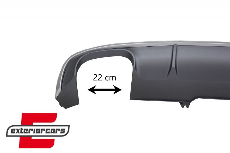 Difuzor zraka S4 dizajn / Audi A4 B9 8W limuzina karavan (2016-2018), RDAUA4B9S4SL