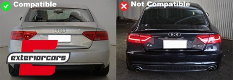Difuzor zraka S5 dizajn / Audi A5 8T Sportback Standard Facelift (2012-2016), RDAUA58TS54DF