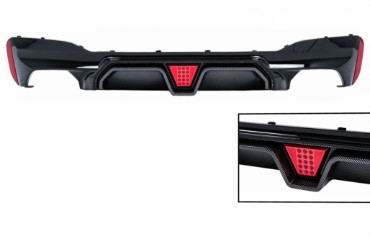 Difuzor zraka sa F1 LED svjetlom / BMW serije 5 G30 G31 limuzina karavan (2017-2024), RDBMG30M5DDS