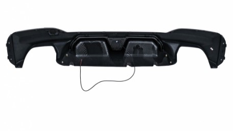 Difuzor zraka sa F1 LED svjetlom / BMW serije 5 G30 G31 limuzina karavan (2017-2024), RDBMG30M5DDS