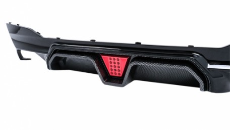 Difuzor zraka sa F1 LED svjetlom / BMW serije 5 G30 G31 limuzina karavan (2017-2024), RDBMG30M5DDS