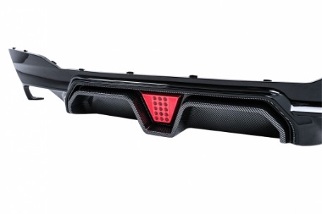 Difuzor zraka sa F1 LED svjetlom / BMW serije 5 G30 G31 limuzina karavan (2017-2024), RDBMG30M5DDS