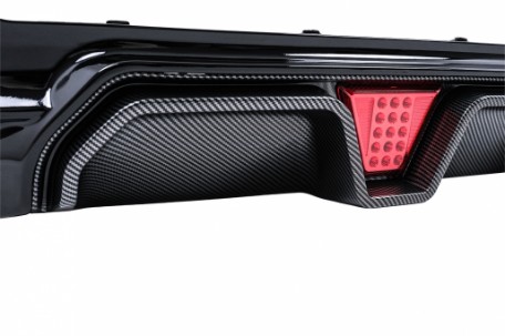 Difuzor zraka sa F1 LED svjetlom / BMW serije 5 G30 G31 limuzina karavan (2017-2024), RDBMG30M5DDS