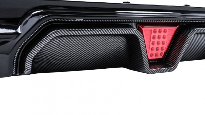 Difuzor zraka sa F1 LED svjetlom / BMW serije 5 G30 G31 limuzina karavan (2017-2024), RDBMG30M5DDS