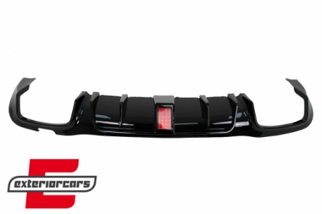 Difuzor zraka sa nastavcima auspuha B-dizajn / Mercedes E-klasa W213 Sport Line (2016-2019), RDMBW213BRB
