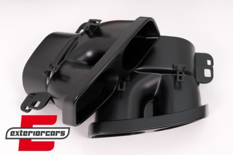 Difuzor zraka sa nastavcima auspuha B-dizajn / Mercedes E-klasa W213 Sport Line (2016-2019), RDMBW213BRB
