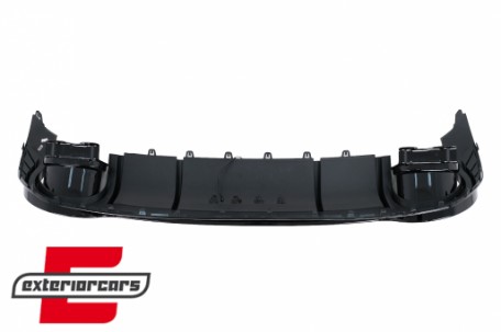 Difuzor zraka sa nastavcima auspuha RS3 dizajn (crna) pogodno za Audi A3 8Y Hatchback S-Line S3 (2020-), RDAUA38YHSWL