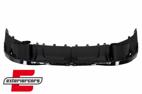 Difuzor zraka sa nastavcima auspuha RS3 dizajn (piano crna) pogodno za Audi A3 8Y limuzina S-Line S3 (2020-), RDAUA38YSS