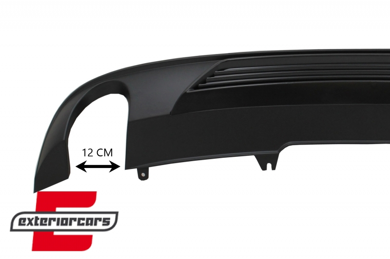 Difuzor zraka Sport dizajn (crna) / Audi A4 B9 8W limuzina karavan (2016-2018), RDAUA4B9SA