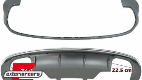 Difuzor zraka SQ5 dizajn (platinum siva) / Audi Q5 8R (2009-2016), RDAUQ58RN