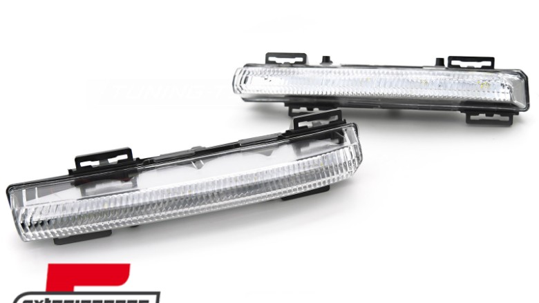 Dnevna svjetla DRL LED / Mercedes C klasa C204 W204 S204 (2011-2014) E klasa A207 W212 S212 (2009-2013) SLK R170 (2011-2020), HAME27