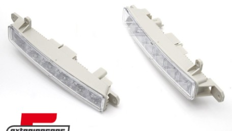 Dnevna svjetla LED DRL (kristal) / Peugeot 107 (2012-2014) 108 (2014-2022) 308 (2013-2017) Partner (2012-2018), HAPE03