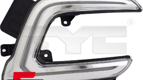 Dnevno svjetlo LED (desna strana) / Renault Captur (2017-2019), 12-0429-00-2