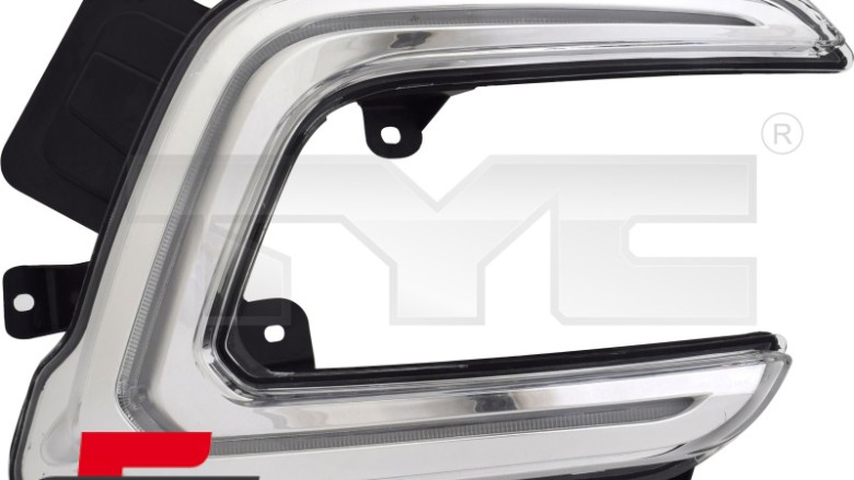 Dnevno svjetlo LED (desna strana) / Renault Captur (2017-2019), 12-0429-00-2