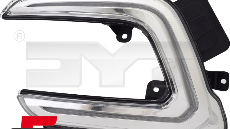 Dnevno svjetlo LED (lijeva strana) / Renault Captur (2017-2019), 12-0430-00-2