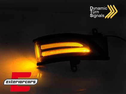 Dynamic LED SEQ LED žmigavci retrovizora (smoke), KBSU01