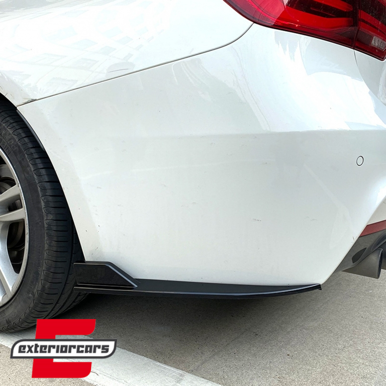 Flapovi stražnjeg branika (piano crna) / BMW serije 3 F30 F31 (2011-2019), RBSPBMF30MT