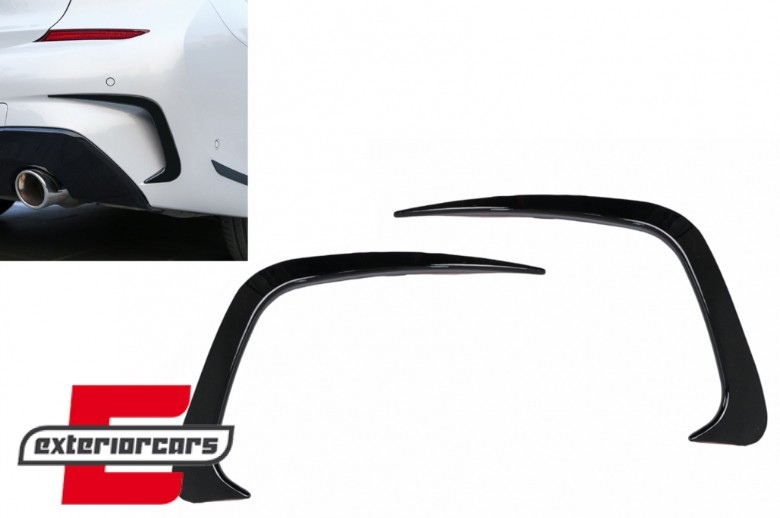 Flapovi zadnjeg branika (piano crna) / BMW serije 3 G20 G21 G28 M-Sport (2018-), GCP-SW-BM-539