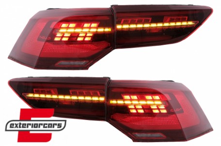 Full LED IQ Light stražnja svjetla SEQ žmigavci (crvena) / VW Golf VIII Hatchback Mk8 MQB (2020-2024), LDVWV2