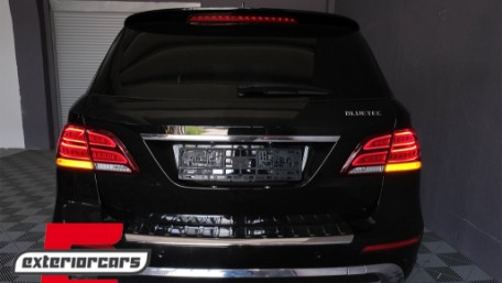 Full LED LightBar stražnja svjetla (crvena/kristal) / Mercedes ML klasa W166 (2011-2015), LDMEC4