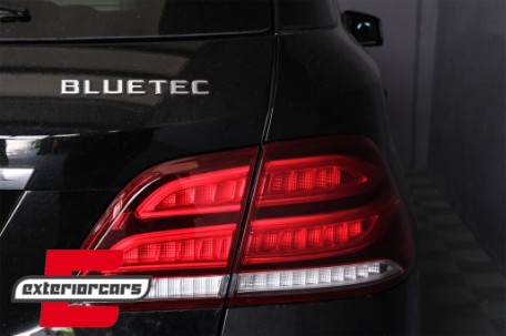 Full LED LightBar stražnja svjetla (crvena/kristal) / Mercedes ML klasa W166 (2011-2015), LDMEC4