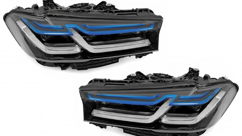 Full LED prednja svjetla / BMW serije 5 G30 limuzina G31 karavan LCI (2020-2023), HLBMG30FL