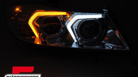Full LED prednja svjetla (chrome) / BMW serije 3 E90 limuzina E91 karavan (03.2005-08.2008), LPBMP9