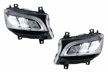 Full LED prednja svjetla (chrome) / Mercedes Sprinter W907 W910  (2019-2027), LPMEG0