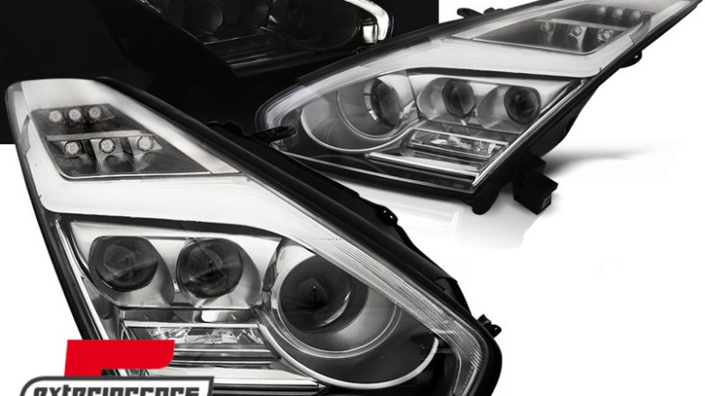 Full LED prednja svjetla (chrome) / Nissan GT-R (2008-11.2013), LPNI07