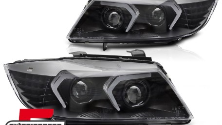 Full LED prednja svjetla (crna) / BMW serije 3 E90 limuzina E91 karavan (03.2005-08.2008), LPBMR0