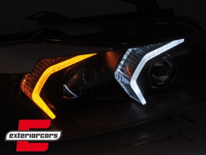 Full LED prednja svjetla (crna) / BMW serije 3 E90 limuzina E91 karavan (03.2005-08.2008), LPBMR0