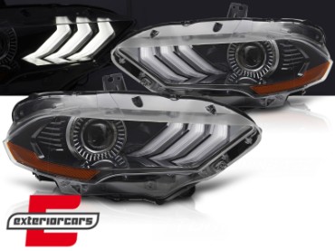 Full LED prednja svjetla (crna) / Ford Mustang VI Facelift (2018-2022), LPFO95
