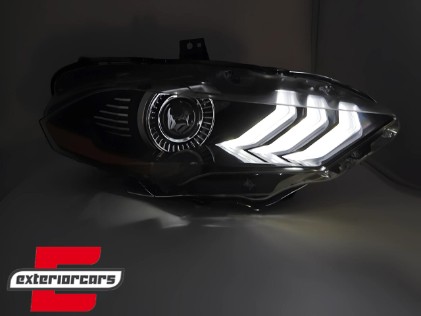 Full LED prednja svjetla (crna) / Ford Mustang VI Facelift (2018-2022), LPFO95