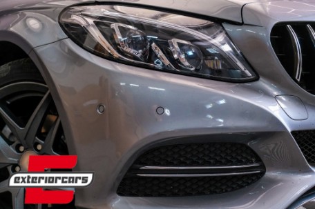 Full LED prednja svjetla (crna) / Mercedes C-klasa W205 S205 A205 C205 (2014-2018), LPMEC6