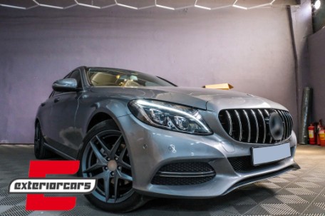 Full LED prednja svjetla (crna) / Mercedes C-klasa W205 S205 A205 C205 (2014-2018), LPMEC6