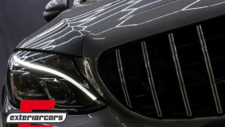 Full LED prednja svjetla (crna) / Mercedes C-klasa W205 S205 A205 C205 (2014-2018), LPMEC6