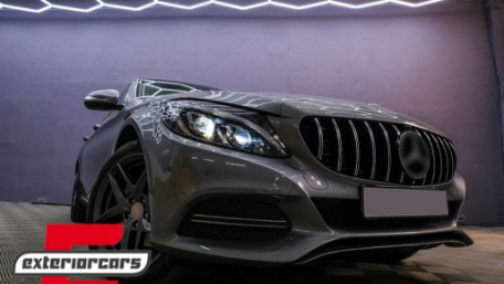 Full LED prednja svjetla (crna) / Mercedes C-klasa W205 S205 A205 C205 (2014-2018), LPMEC6